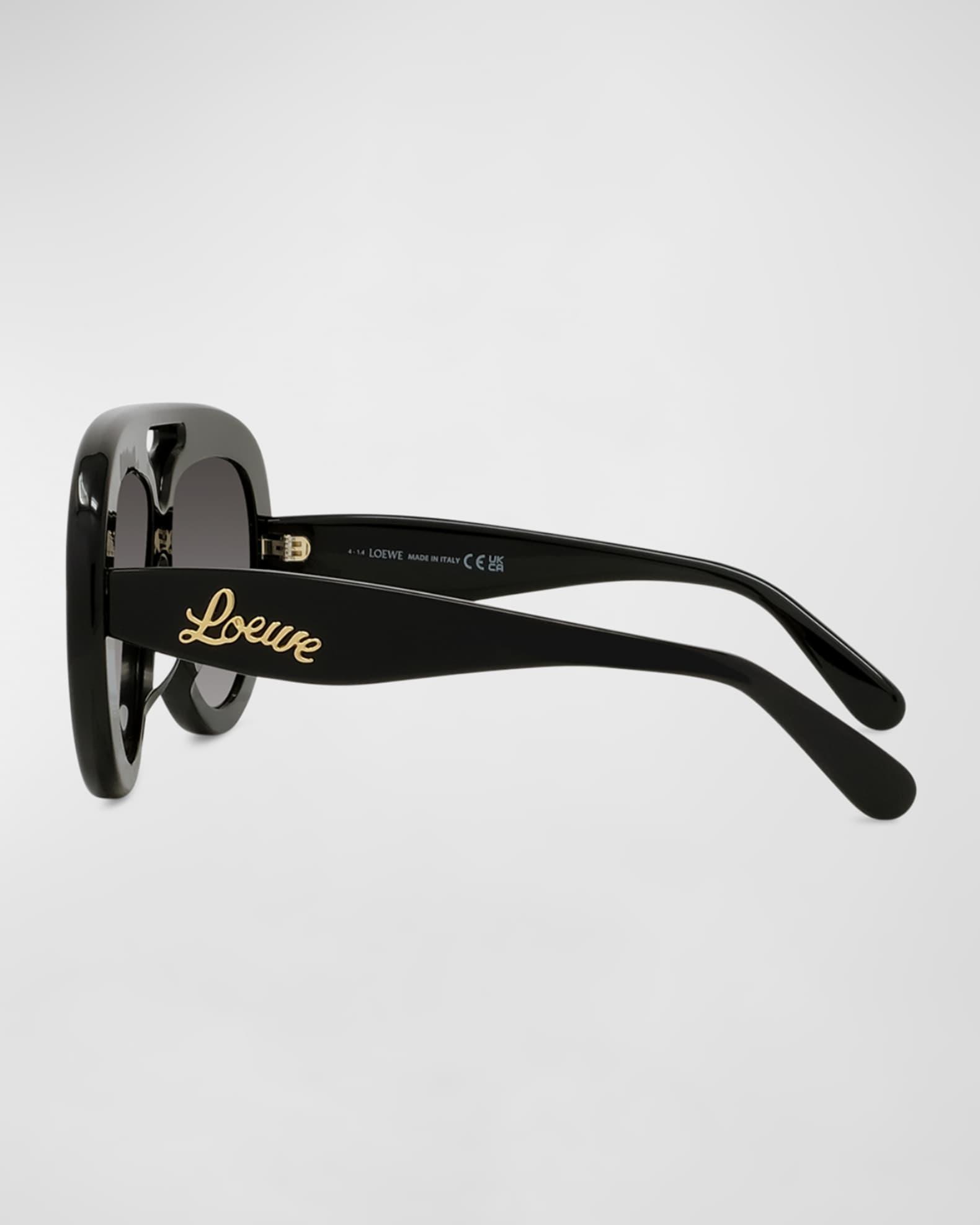 Men's Curvy Pilot Acetate Sunglasses Product Image