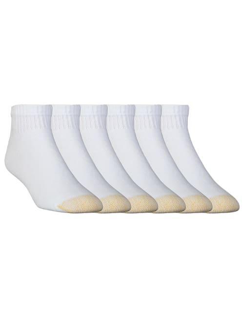 Cotton Cushion Big & Tall Ankle Socks 6-Pack Product Image