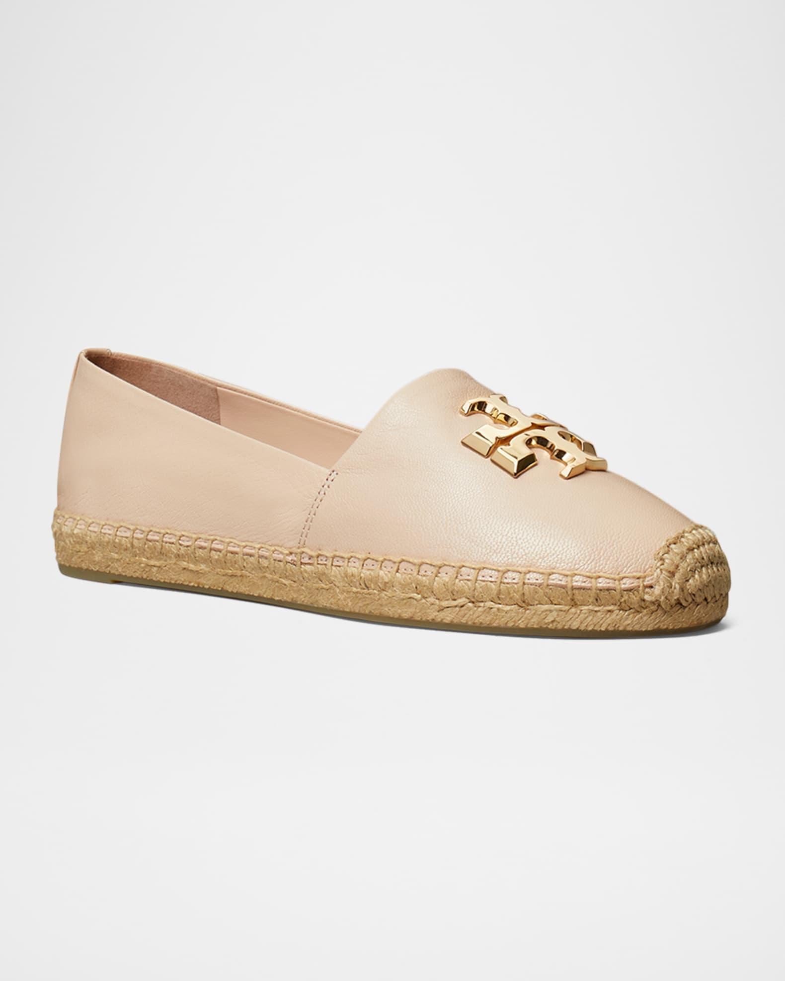Eleanor Leather Medallion Espadrilles Product Image