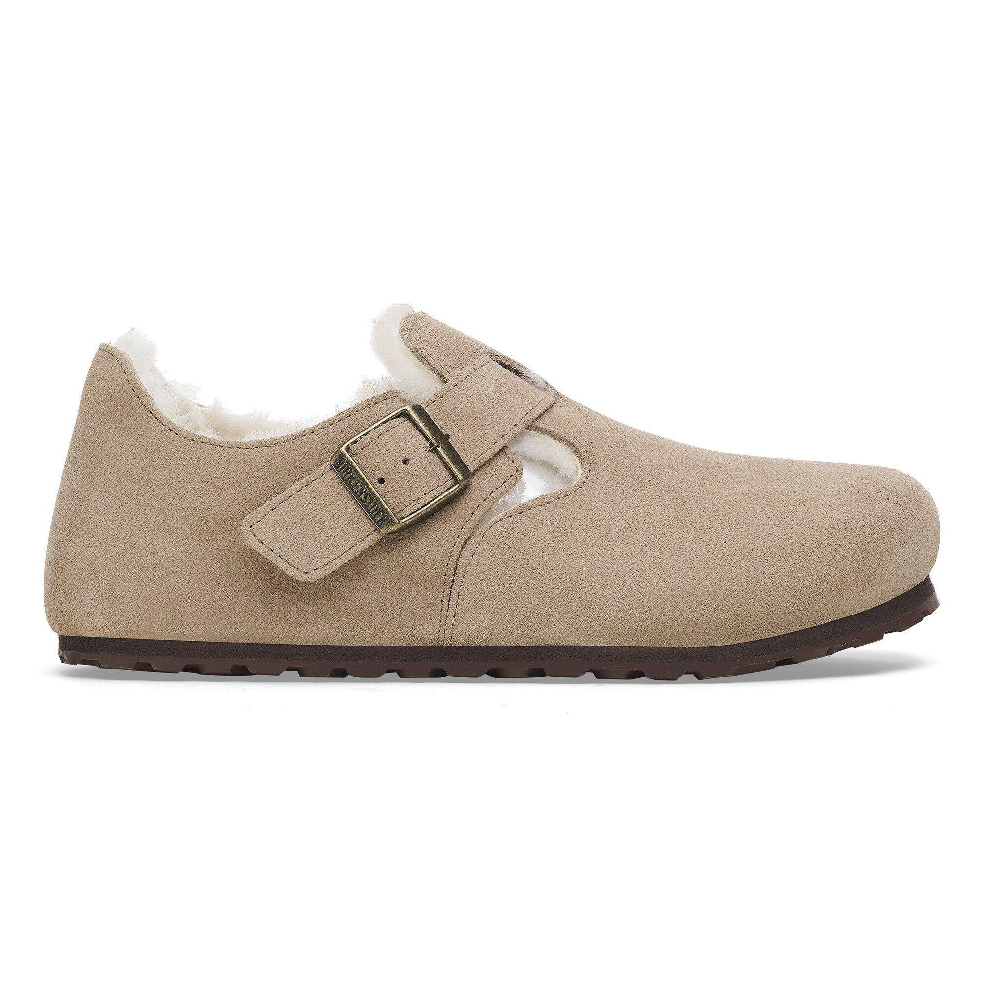 London Shearling Suede Leather Product Image