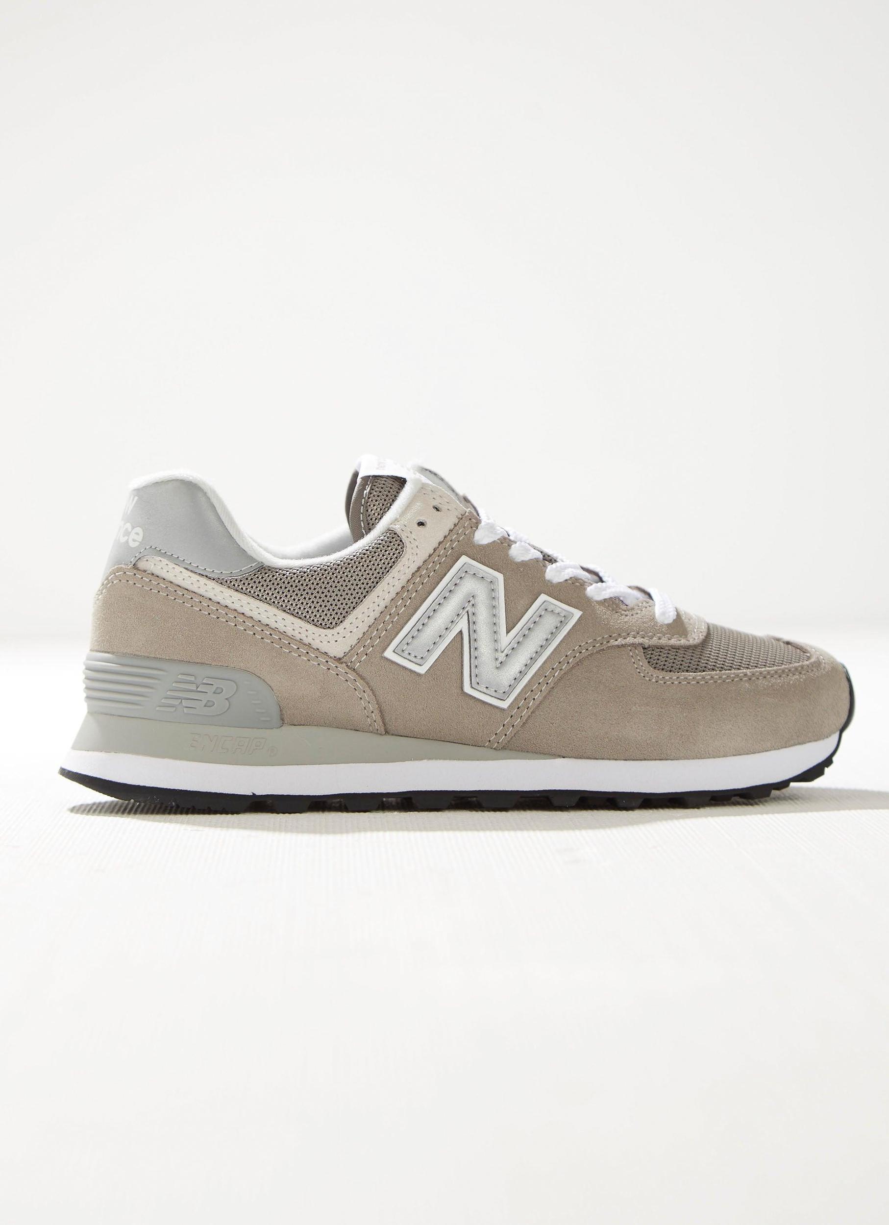574 Sneaker - Grey with White Product Image