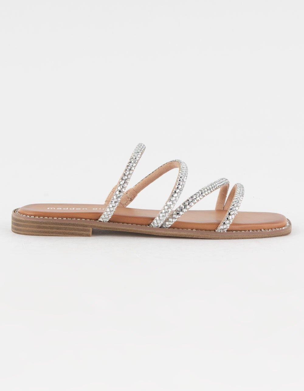 MADDEN GIRL Posh Womens Strappy Flat Sandals Product Image