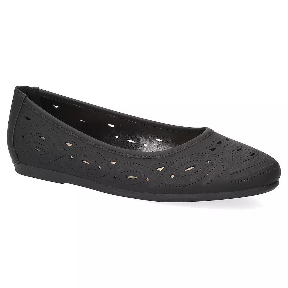 Easy Street Jackie Women's Ballet Comfort Flats, Size: 8, Black Product Image