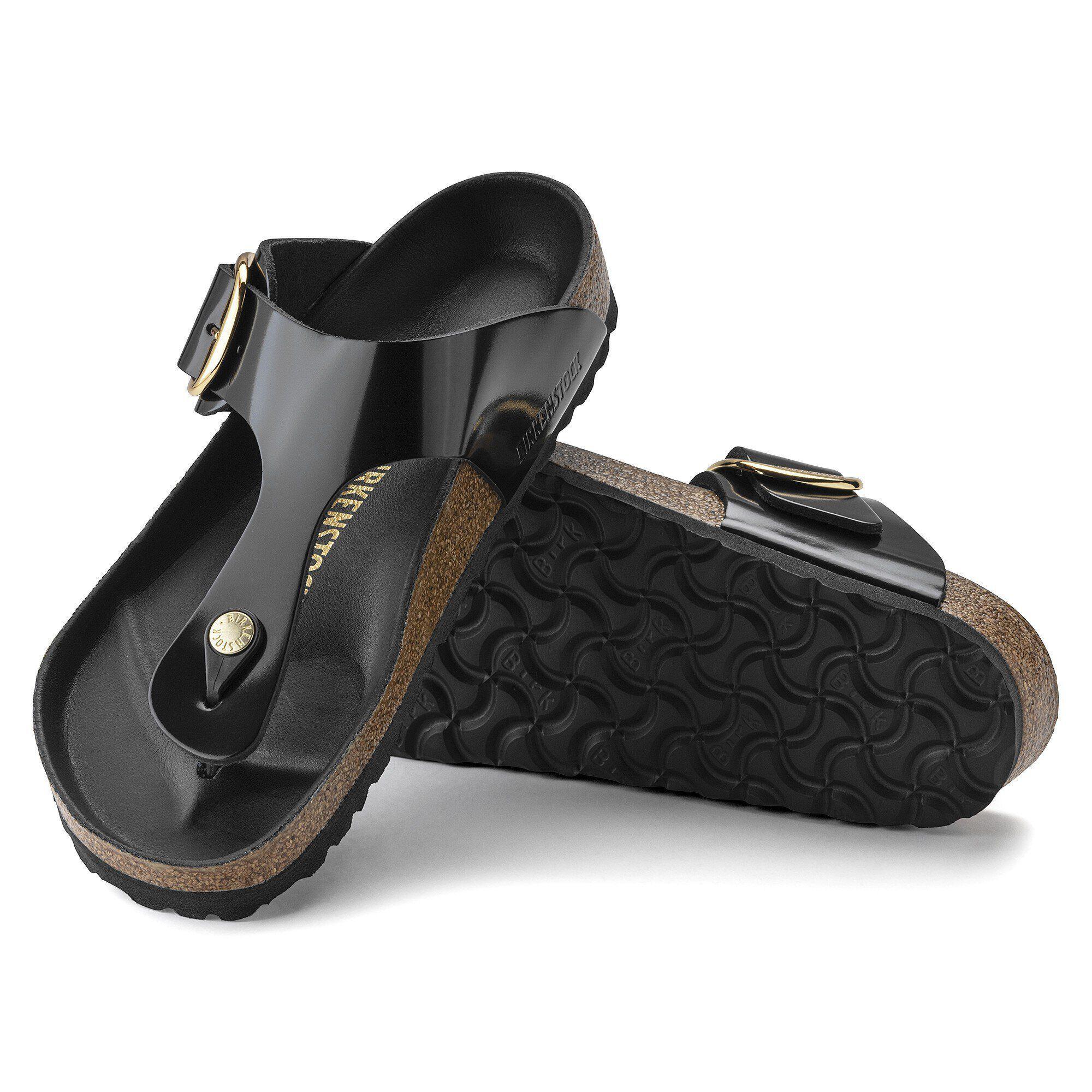 Gizeh Big Buckle Natural Leather Patent Product Image