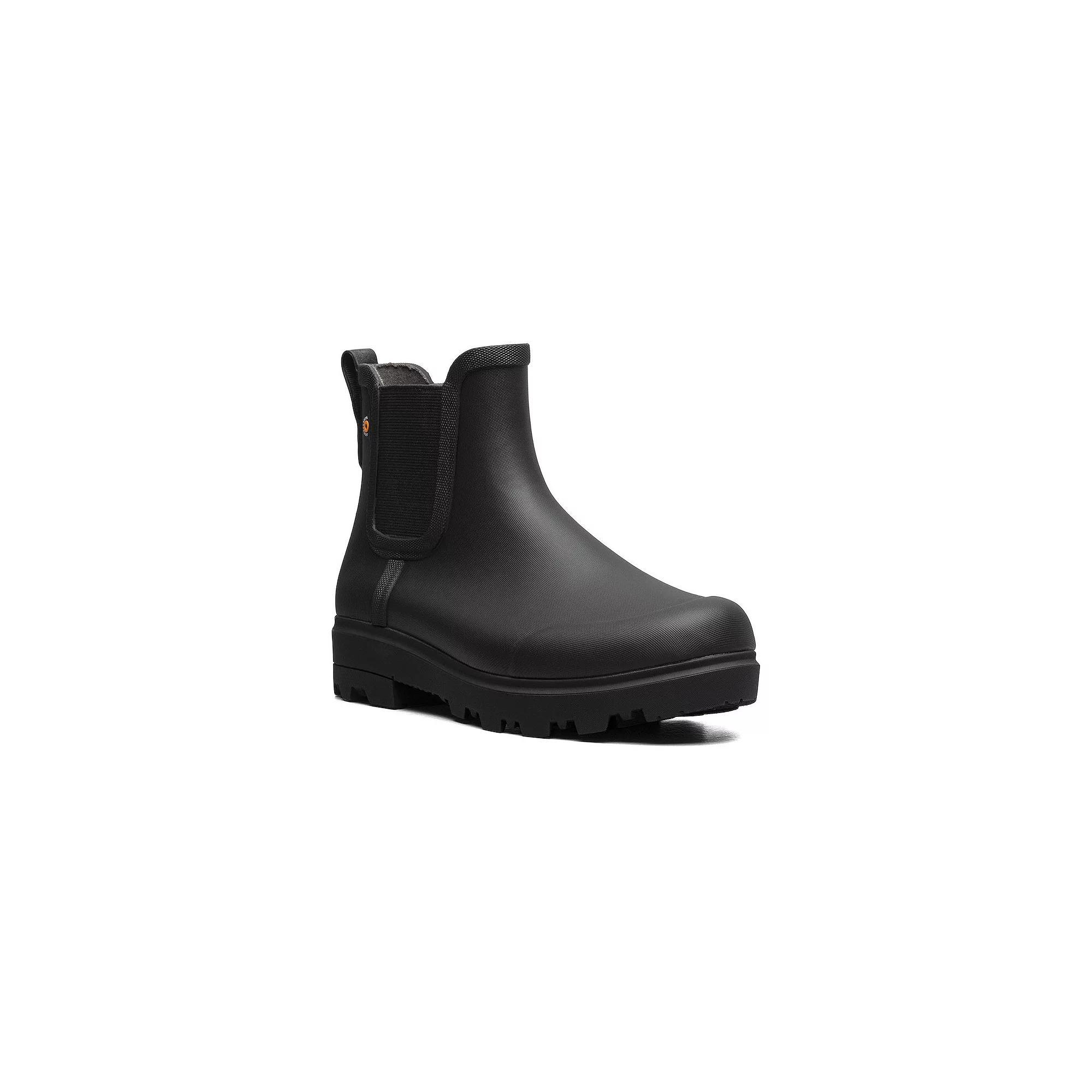 Bogs Holly Women's Chelsea Rain Boots, Size: 7, Black Product Image