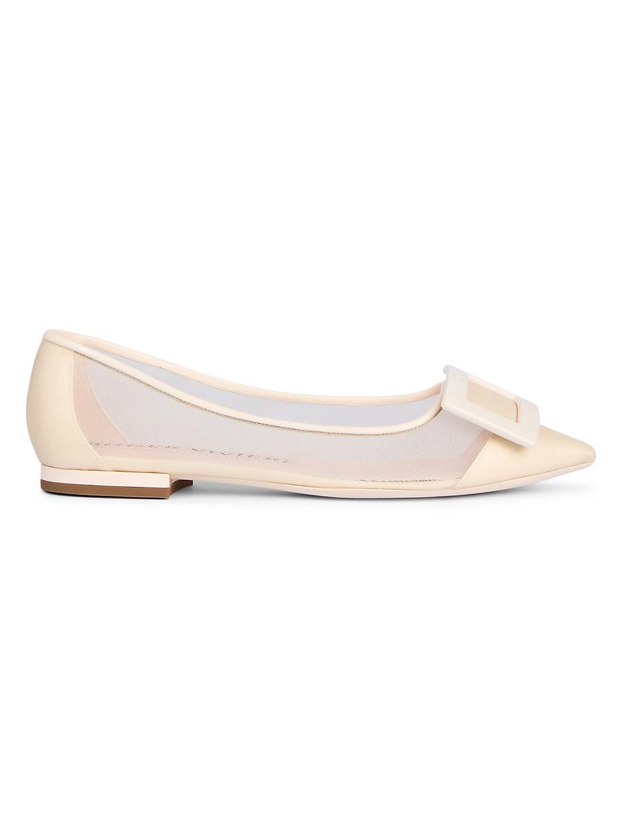 Womens Gommettine Net Ballerina Flats Product Image