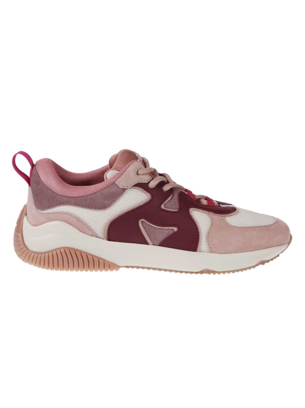 HOGAN H597 Panelled Low-top Sneakers In Multicolor Product Image