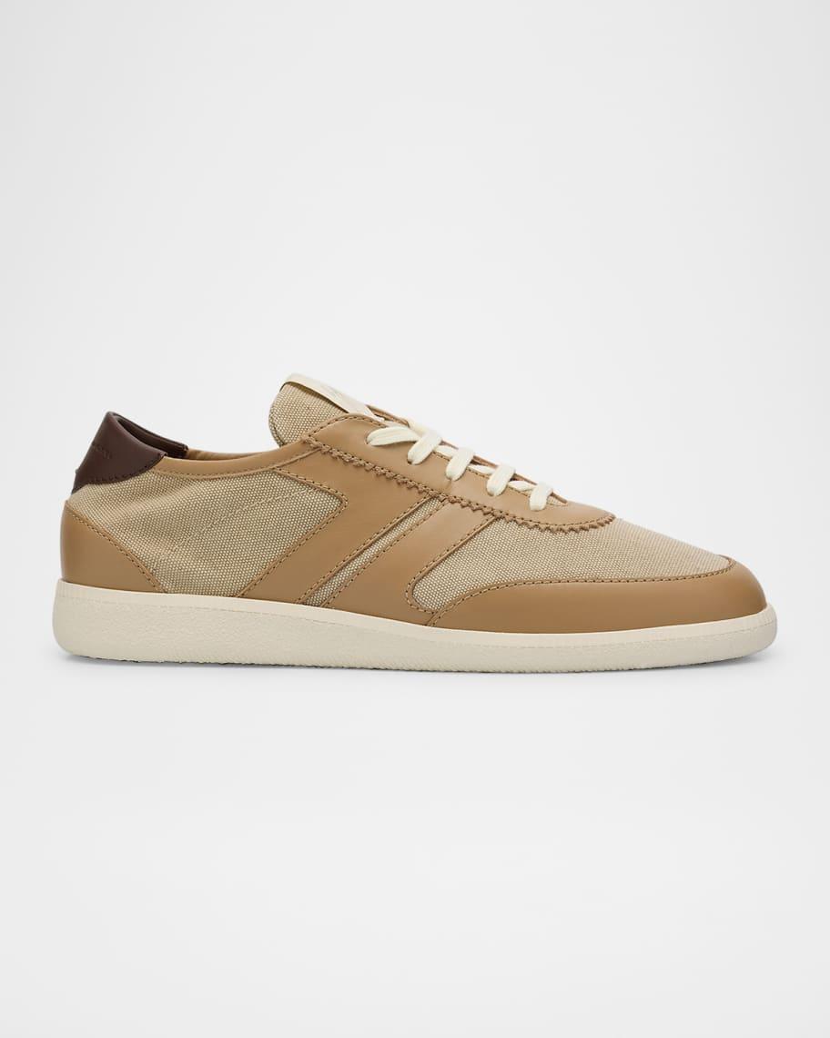 Mens Orei Canvas and Leather Low-Top Sneakers Product Image