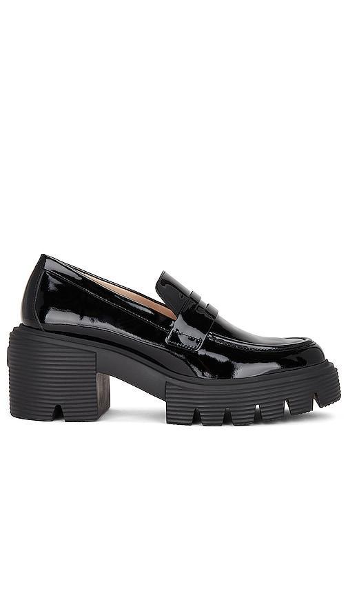Soho Patent Lug-Sole Penny Loafers Product Image