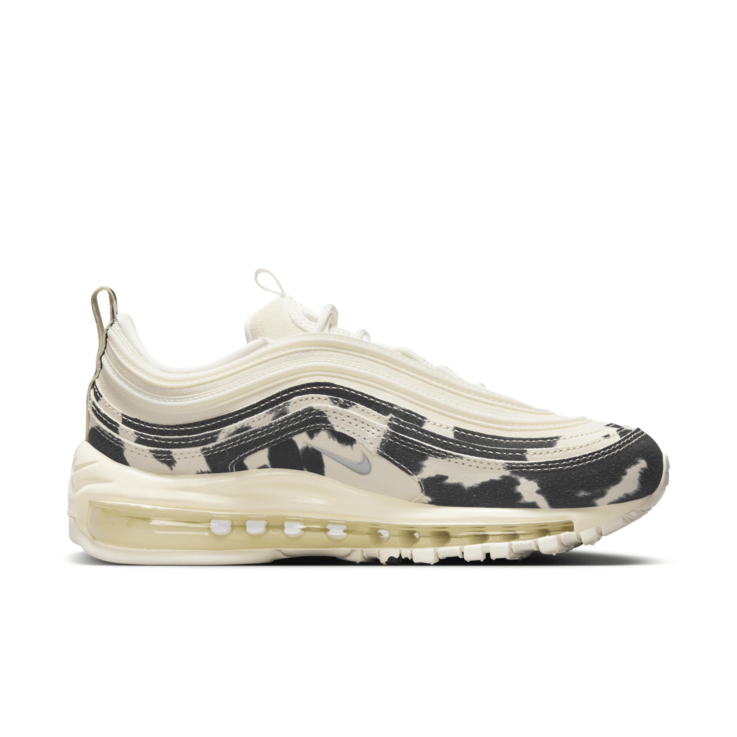 Womens Nike Air Max 97 SE Cow Print Casual Shoes Product Image