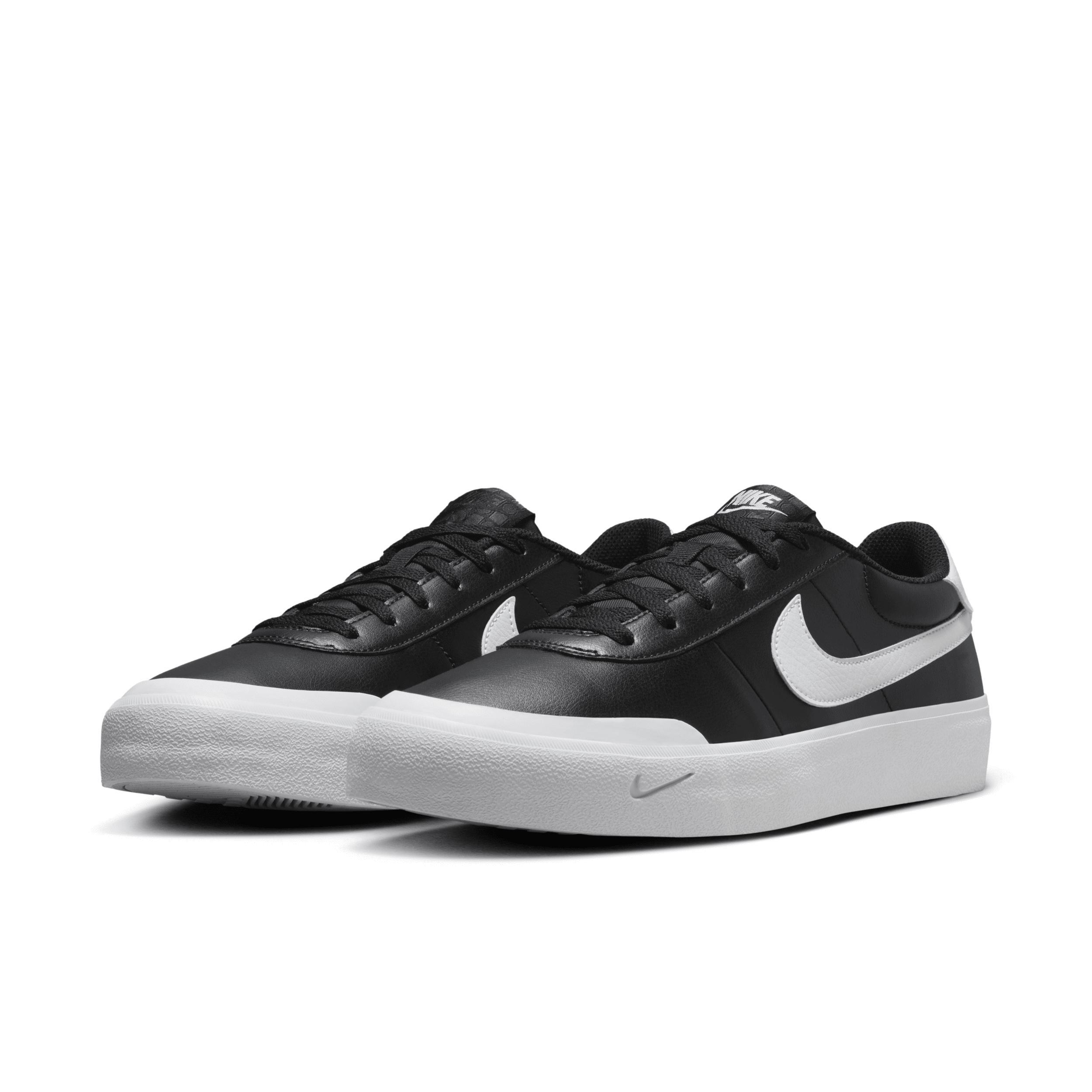 Nike Court Shot Men's Shoes, Size: 7, Black White Product Image