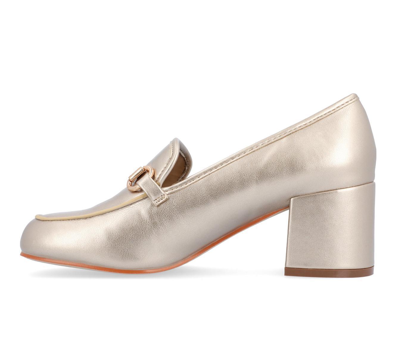 Women's Journee Collection Nysaa Block Heel Loafers Product Image