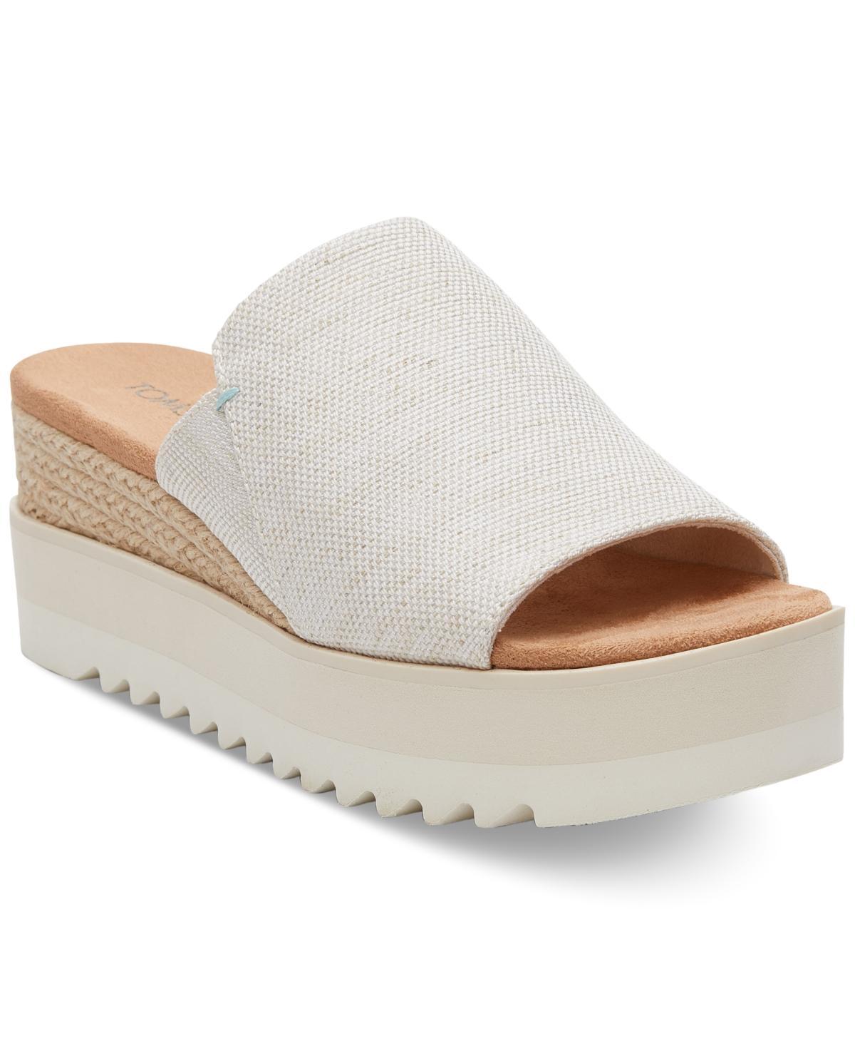 Toms Womens Diana Mule Platform Wedge Sandals Product Image