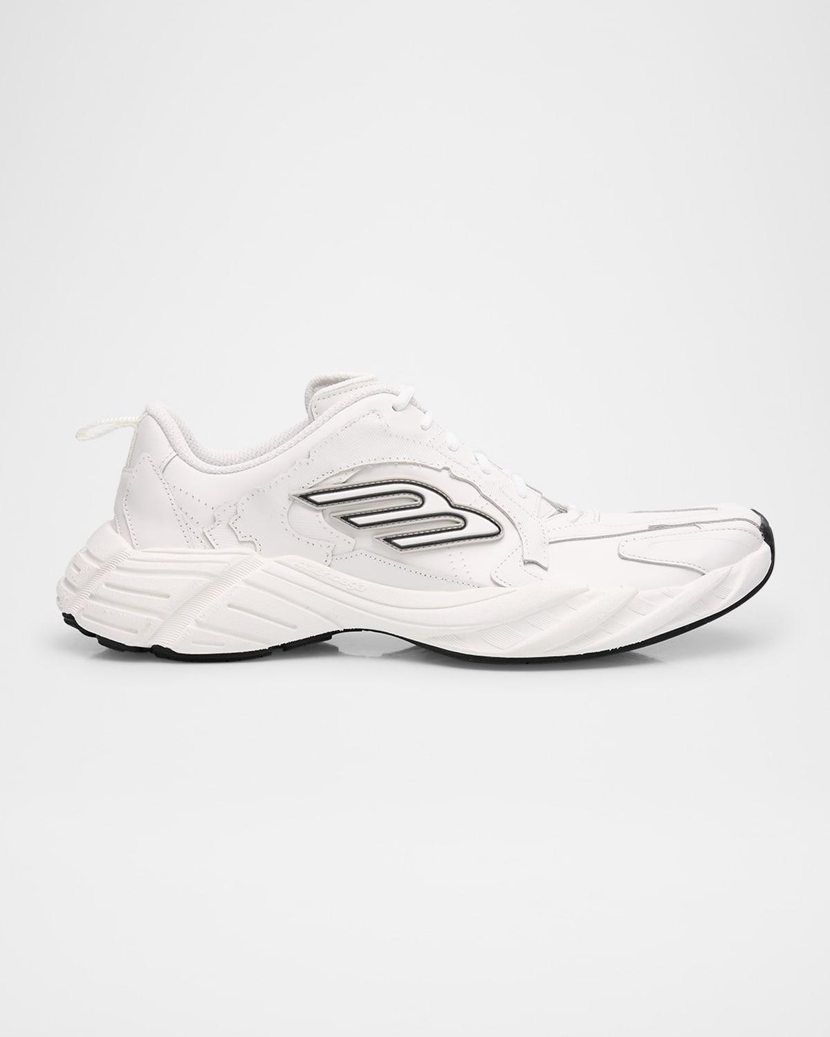 Men's Monday Leather and Polyester Runner Sneakers Product Image