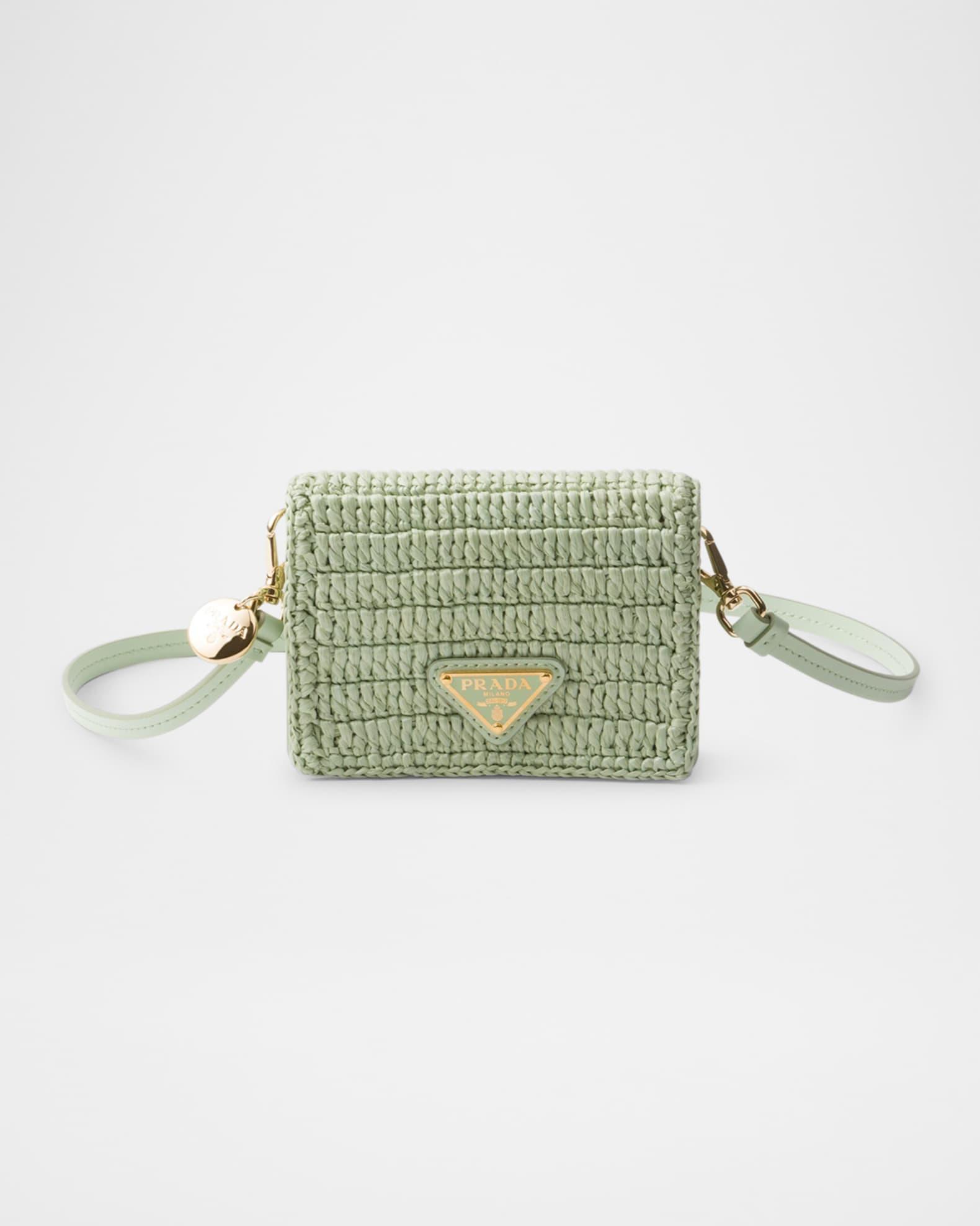 Mini Crochet Crossbody Card Holder Product Image