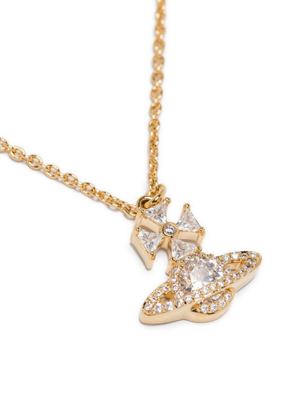Natalina rhinestone-embellished necklace Product Image