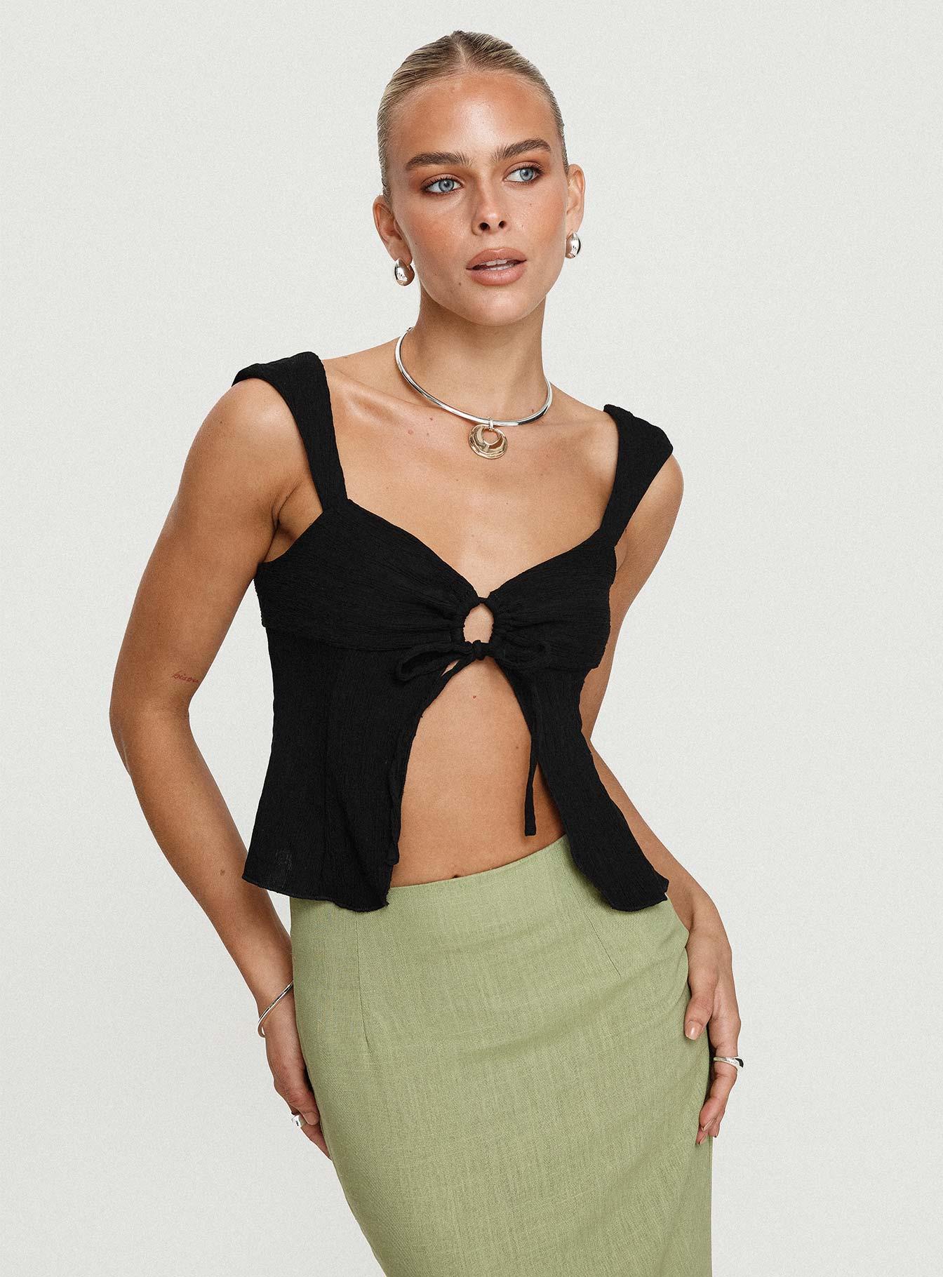 Moshe Top Black Product Image