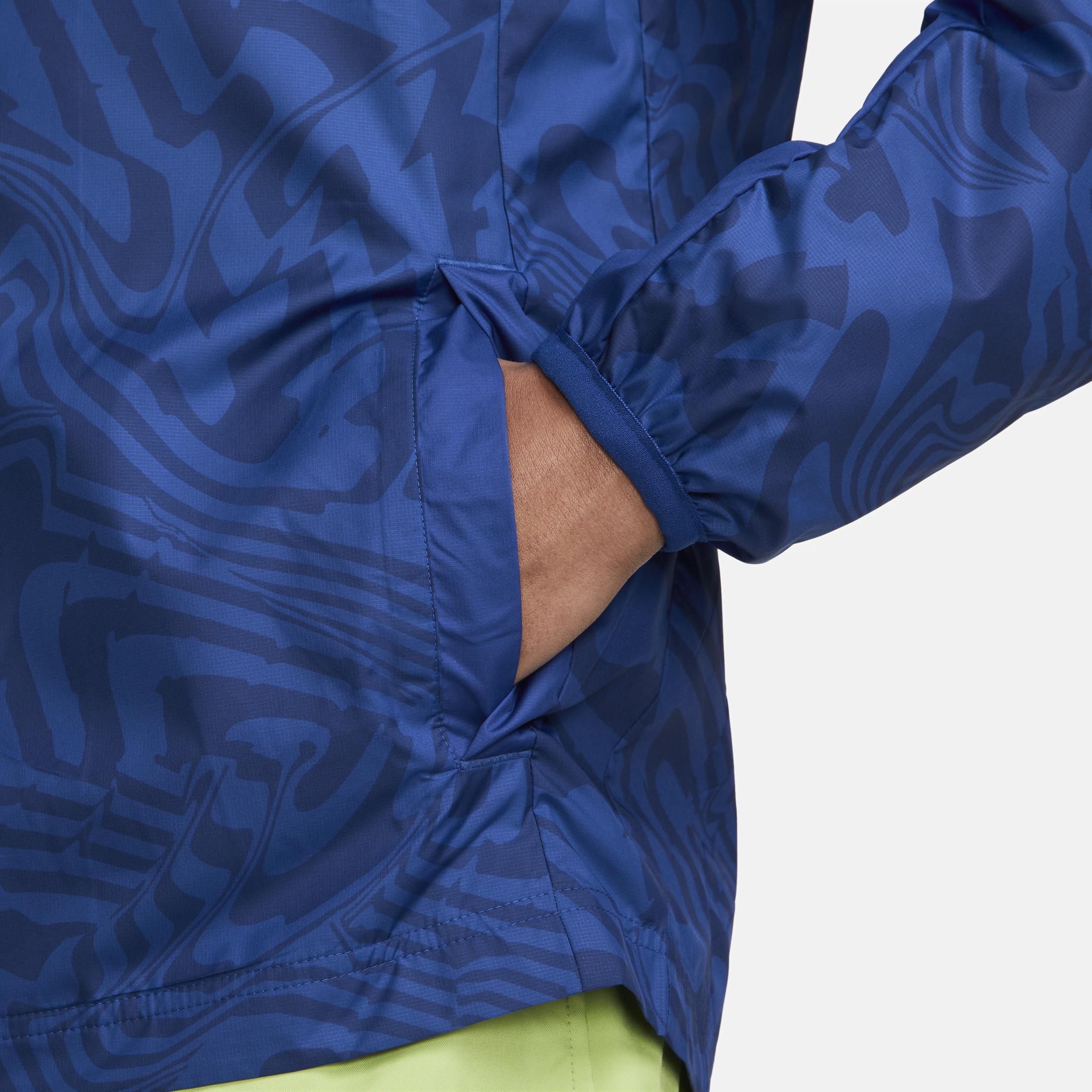 Men's Nike Blue Tottenham Hotspur AWF Performance Raglan Full-Zip Jacket, Size: Small, Tot Blue Product Image