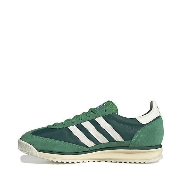 Mens adidas SL 72 RS Athletic Shoe Core White / Collegiate Green Product Image
