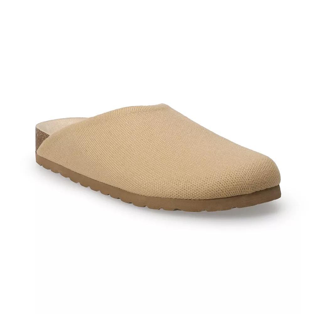 Sonoma Goods For Life® Haxleigh Women's Knit Clogs, Size: 5, Brown Product Image