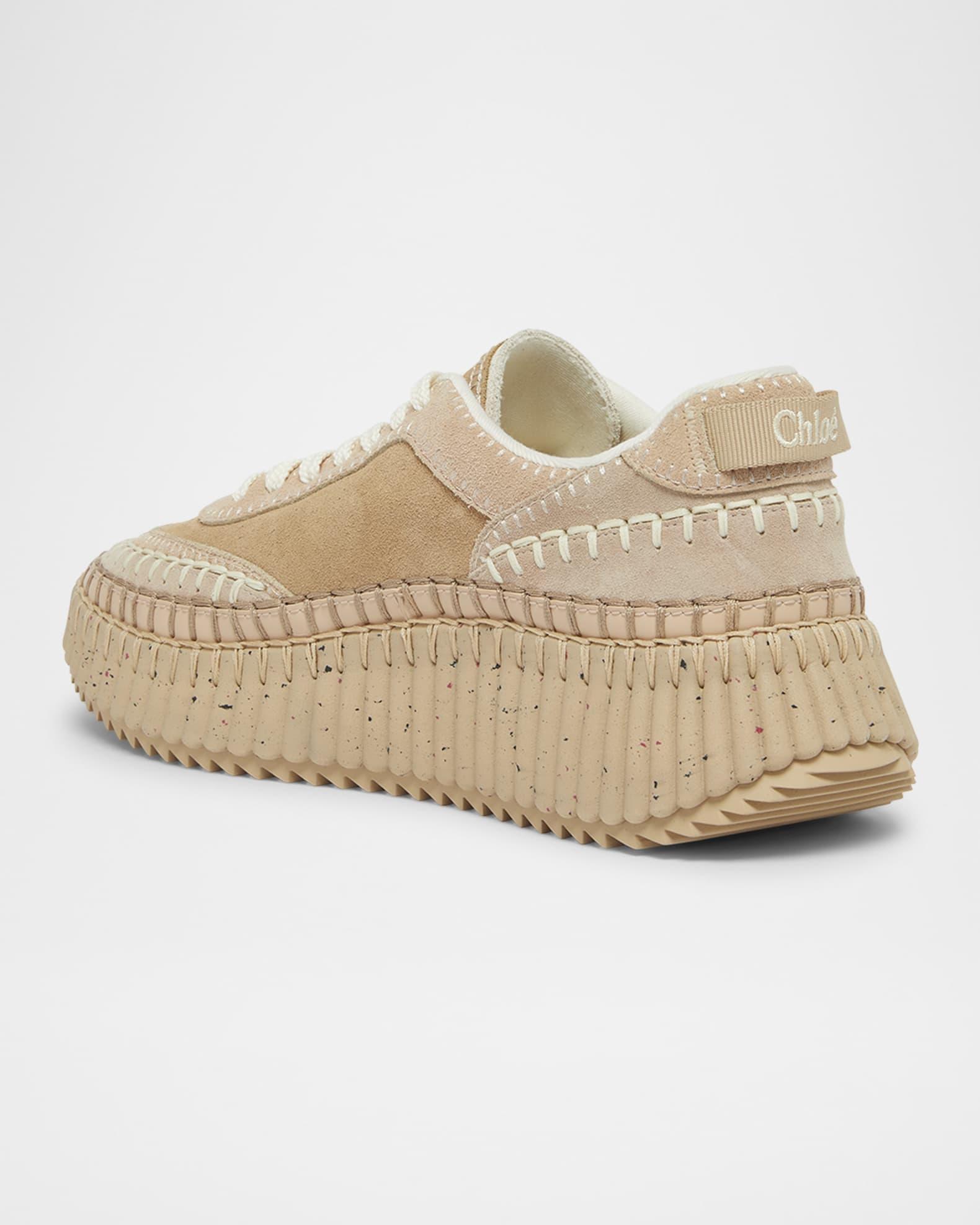 Nama Suede Stitch Walking Sneakers Product Image
