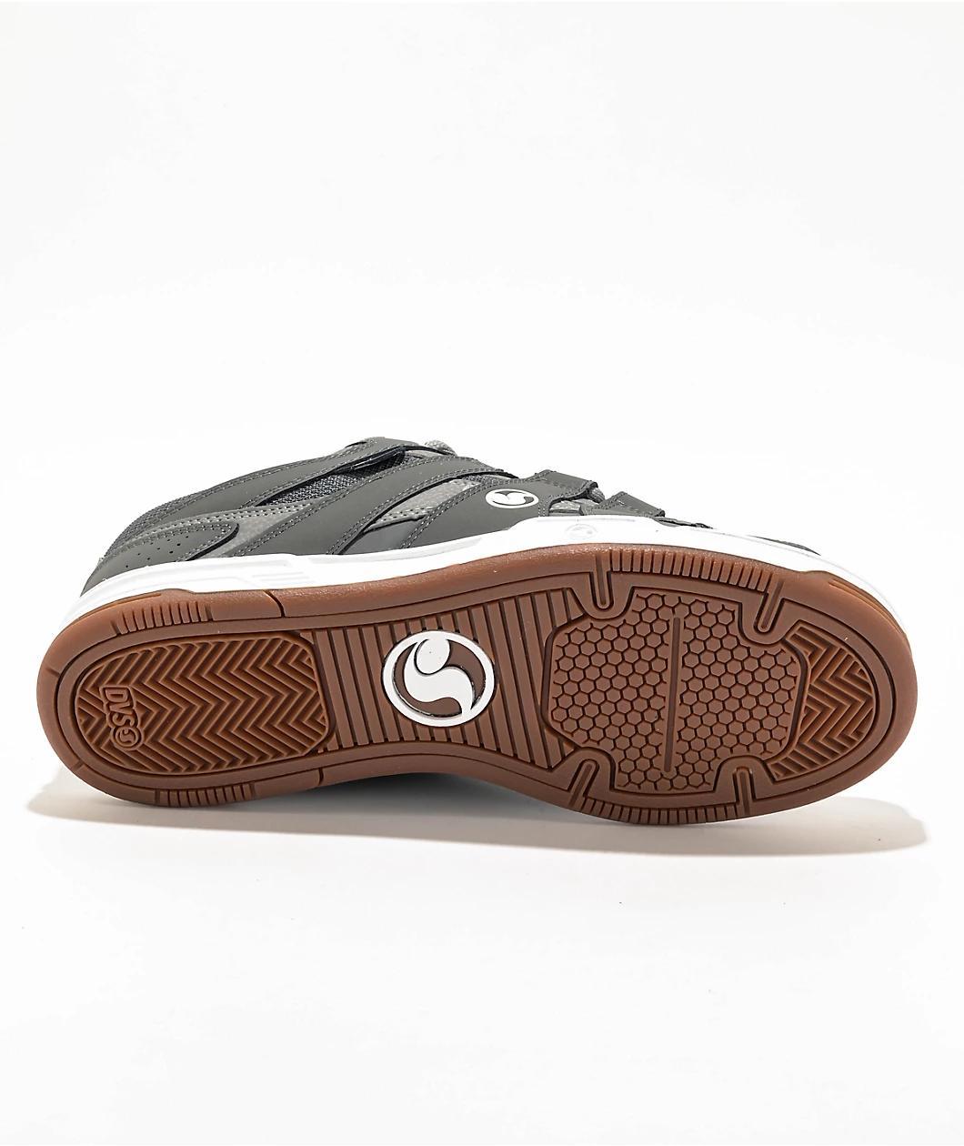 DVS Primo Grey & White Skate Shoes Product Image