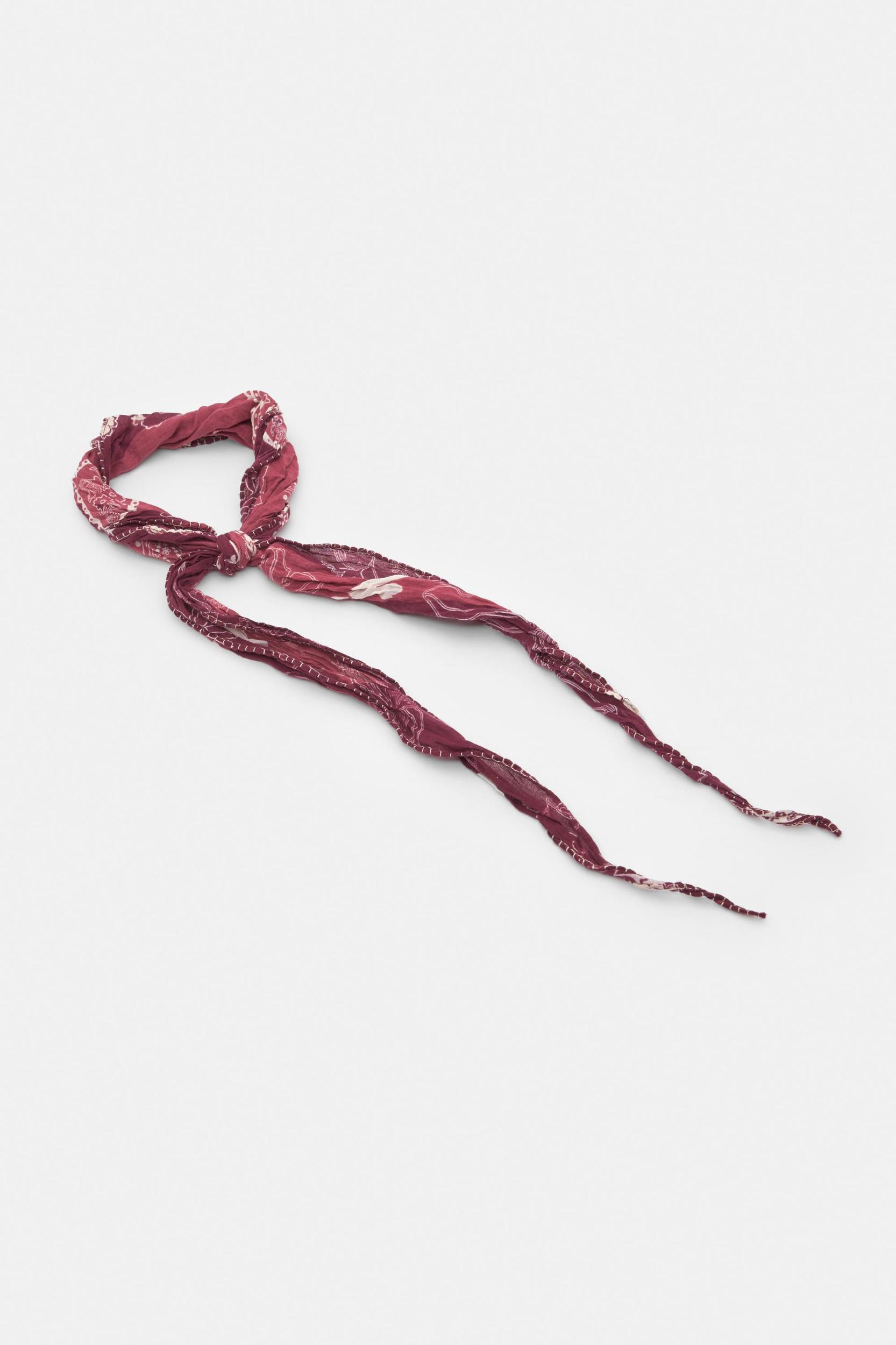 Floral print bandana scarf Product Image
