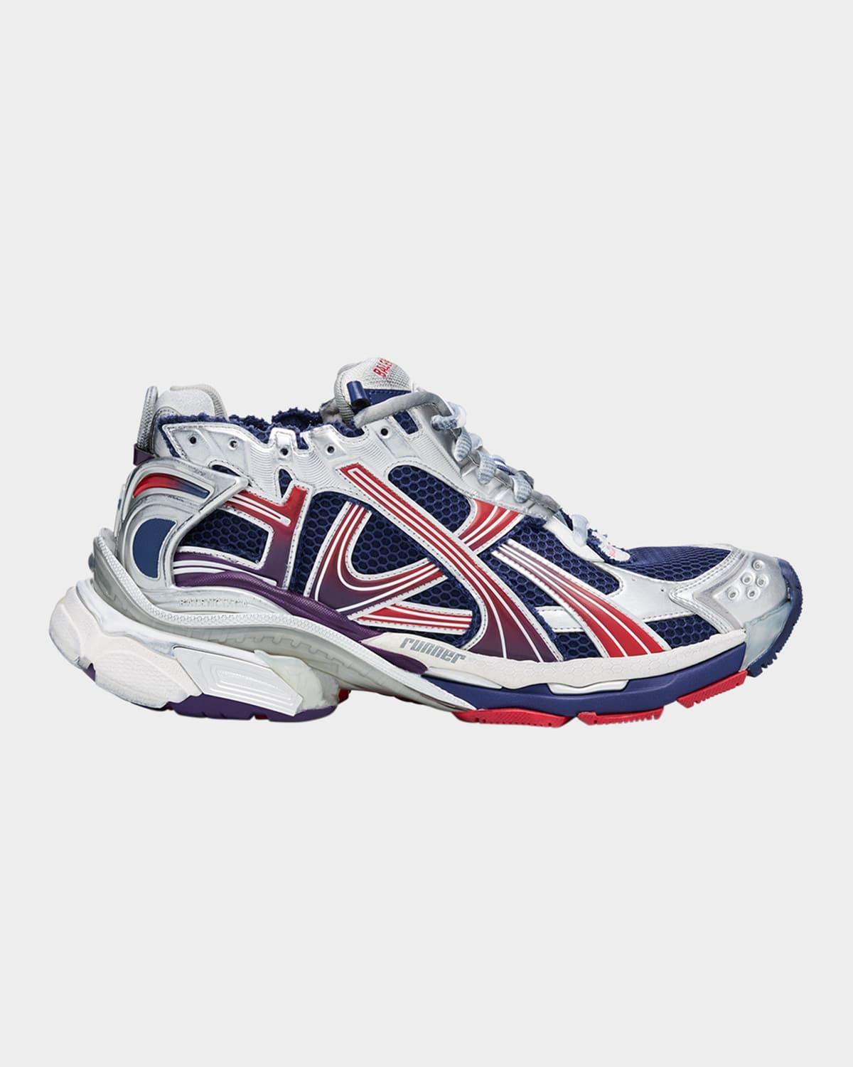Mens Runner Gradient Sneakers Product Image