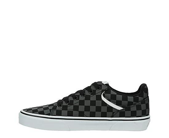 Vans® Seldan Men's Shoes, Size: 9.5, Black Gray Product Image