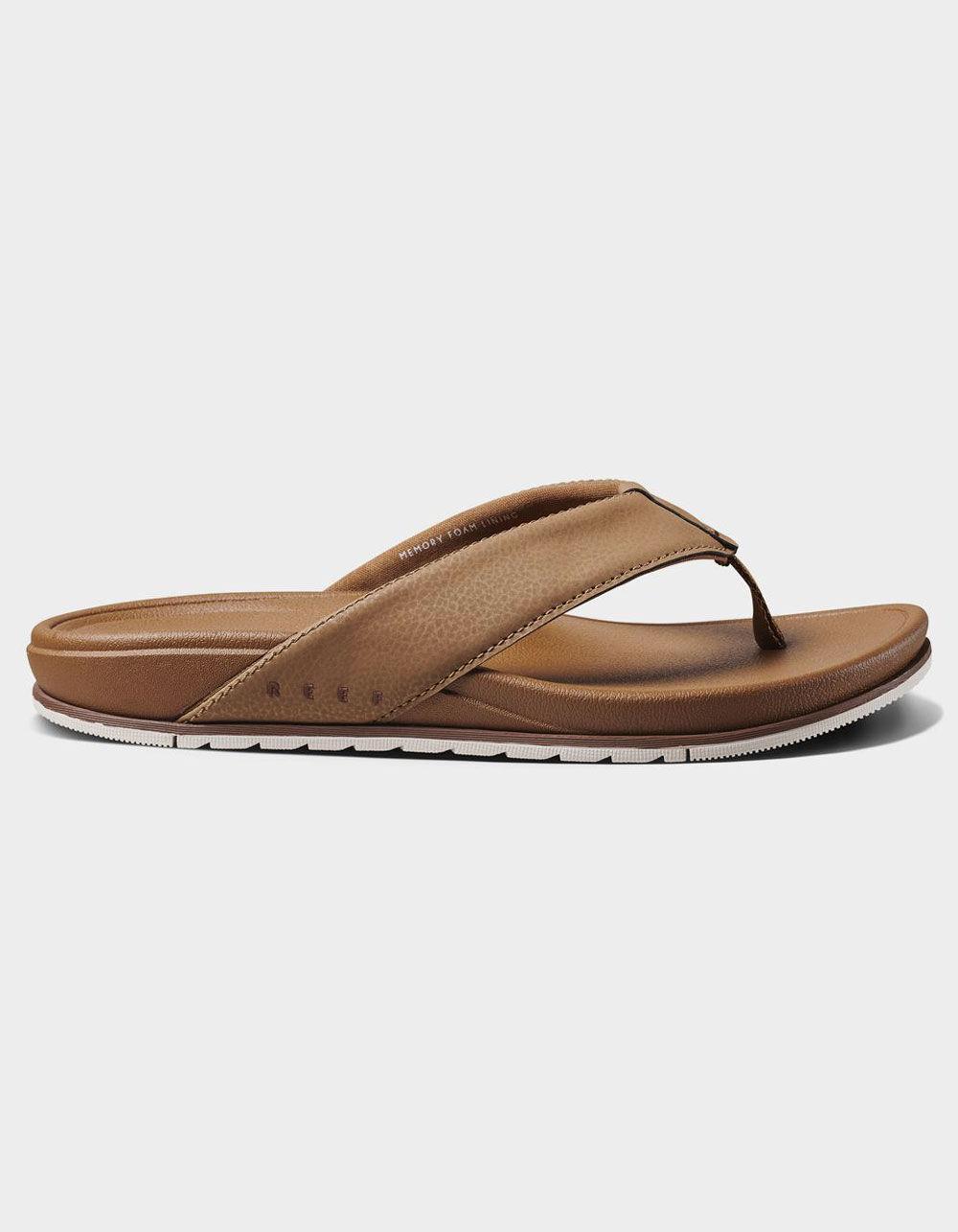 REEF Cushion Bonzer Mens Flip Flops - LIGHT BROWN Product Image