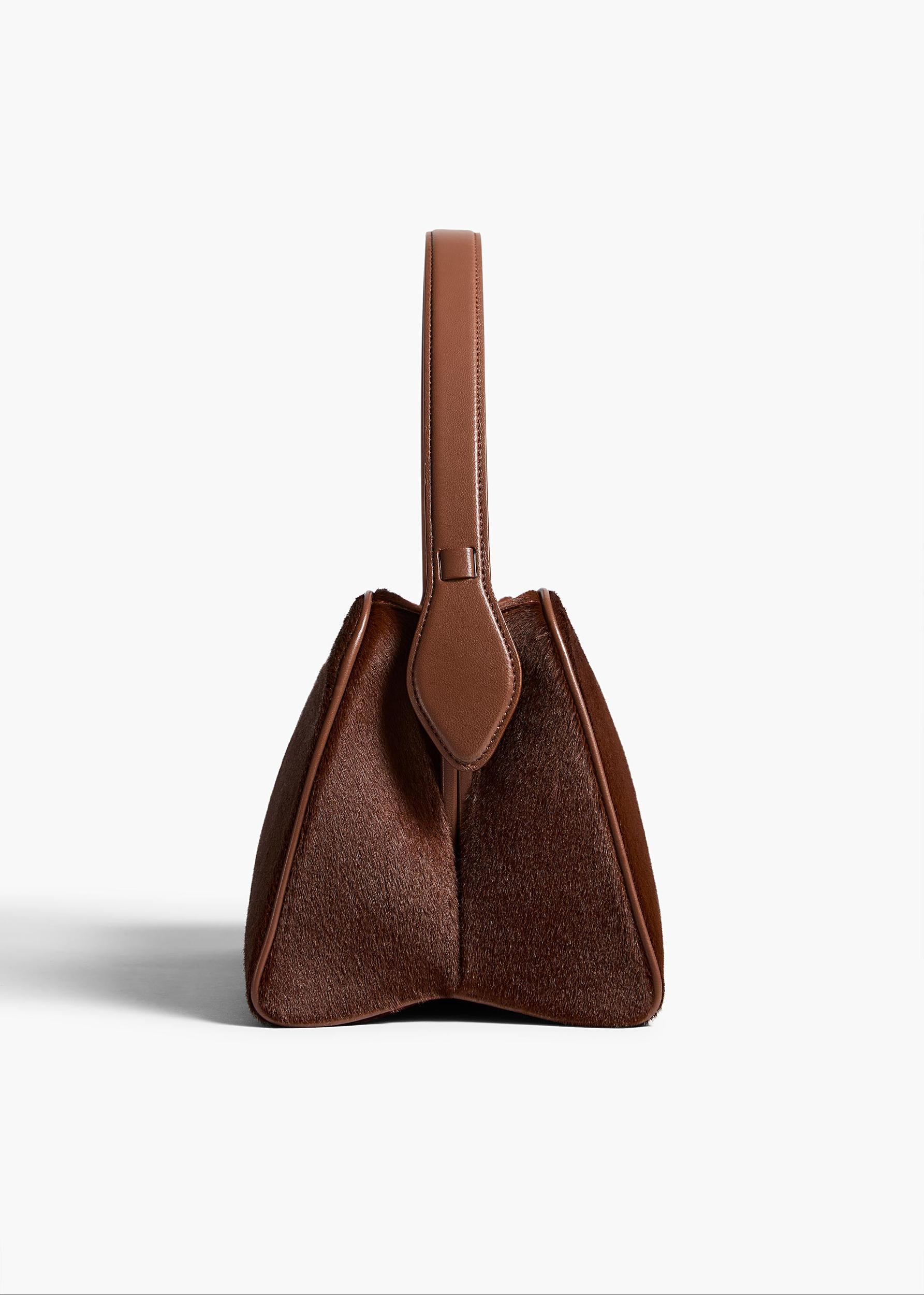 Cate Bag in Rust Haircalf Product Image