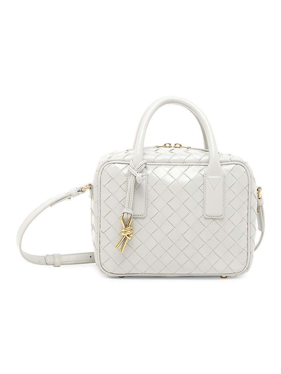 Womens Small Getaway Intrecciato Leather Top-Handle Bag Product Image