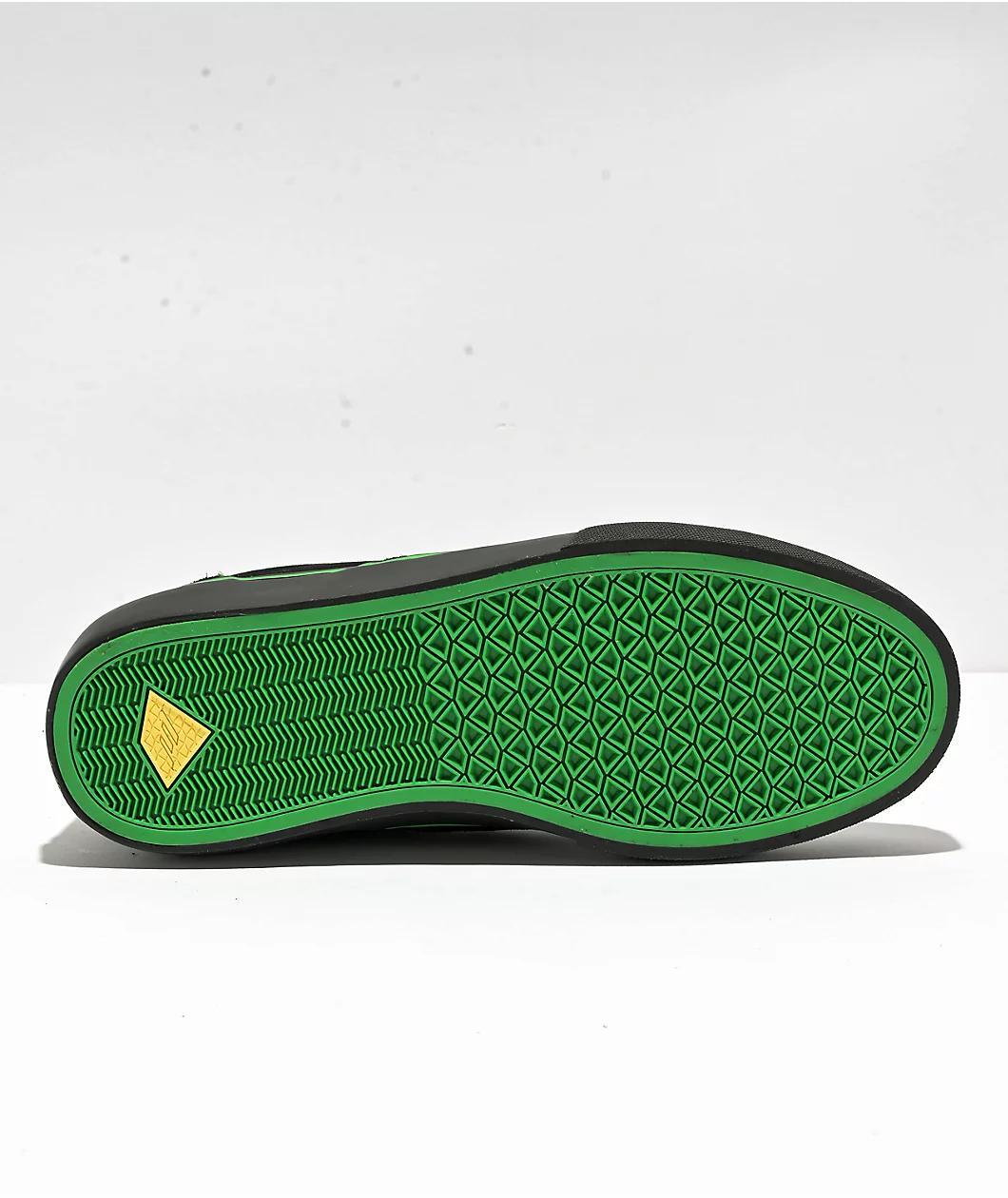 Emerica x Creature Provost G6 Black Skate Shoe Product Image