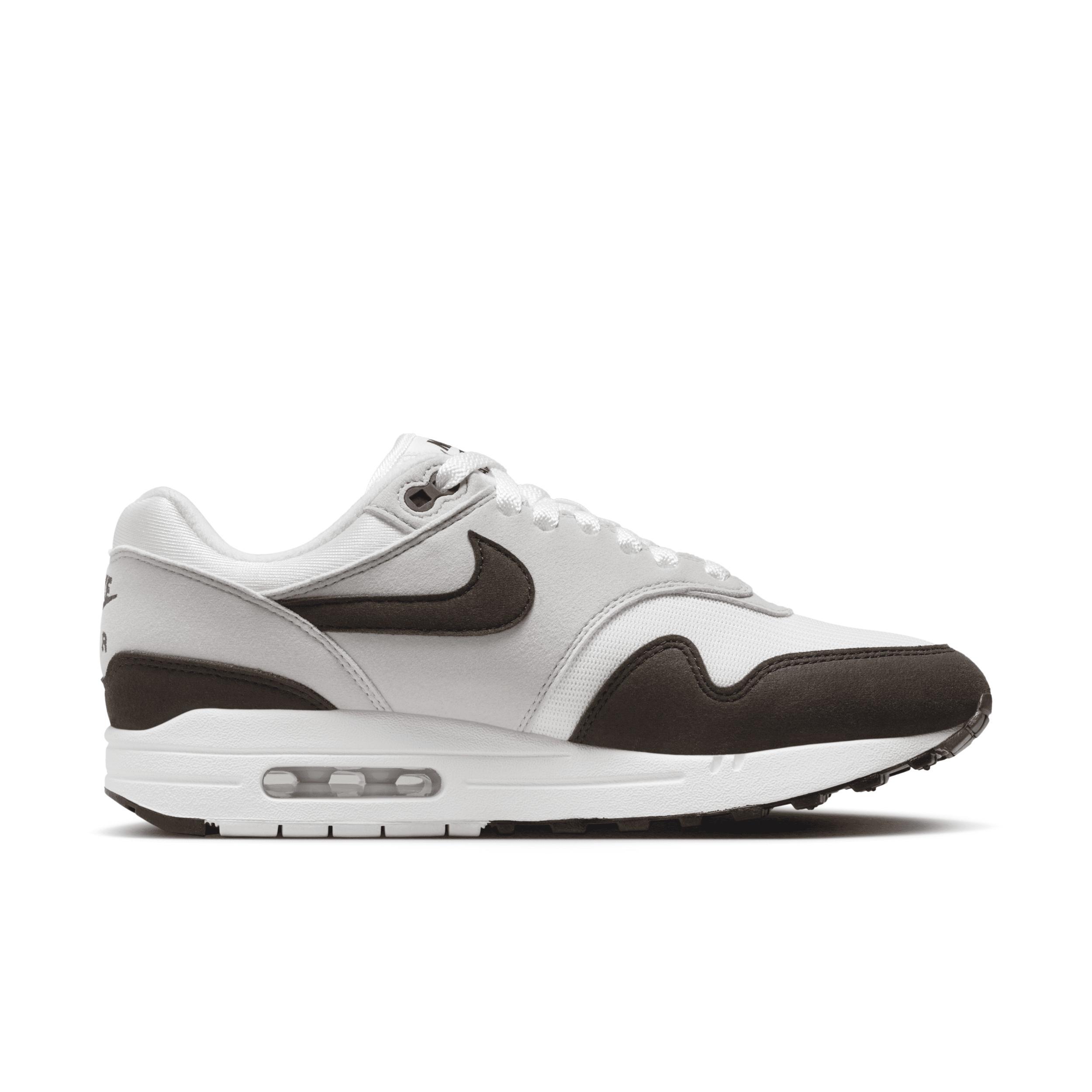 Nike Womens Nike Air Max 1 - Womens Shoes Grey/Brown Product Image