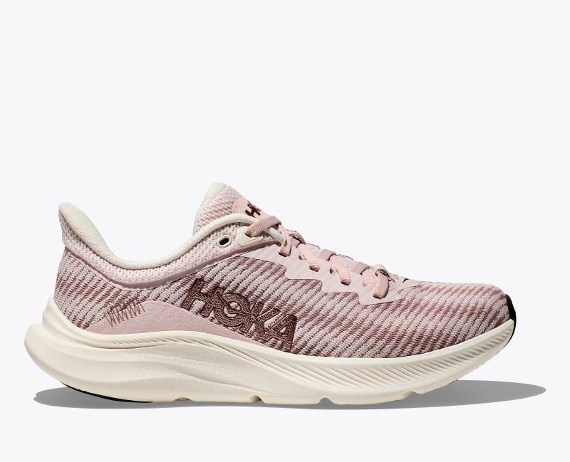 HOKA Women's Solimar Shoes in Cosmic Pearl/Alabaster, Size 6 Product Image