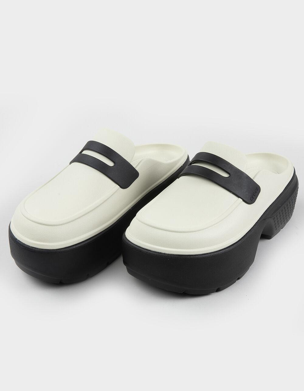 CROCS Stomp Womens Loafers - BLACK Product Image