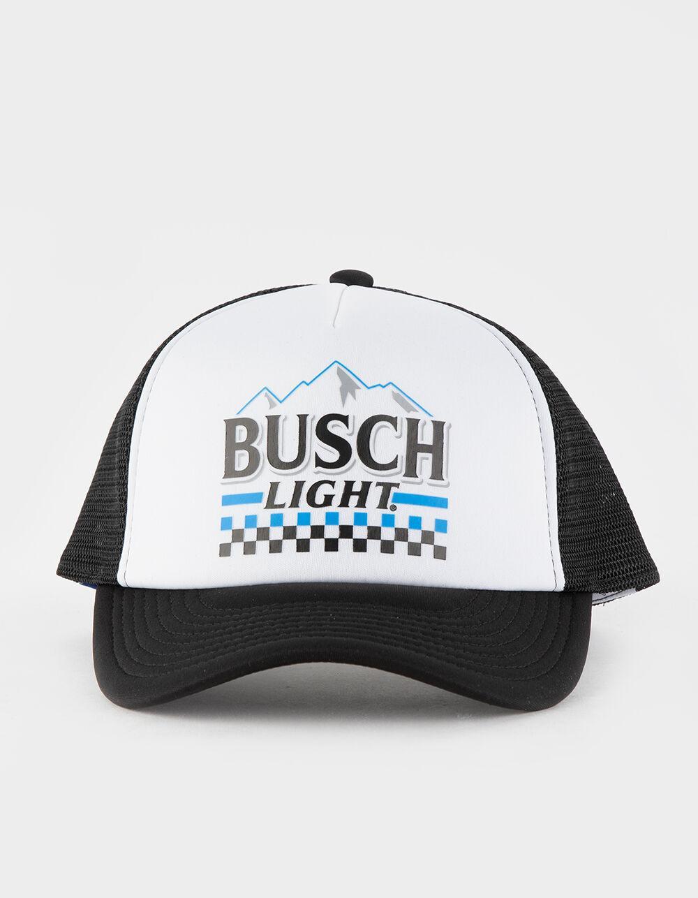 BREW CITY Busch Light Trucker Hat - BLACK COMBO Product Image