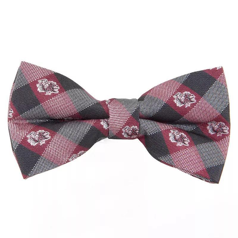 Adult NCAA Check Woven Bow Tie, South Carolina Product Image