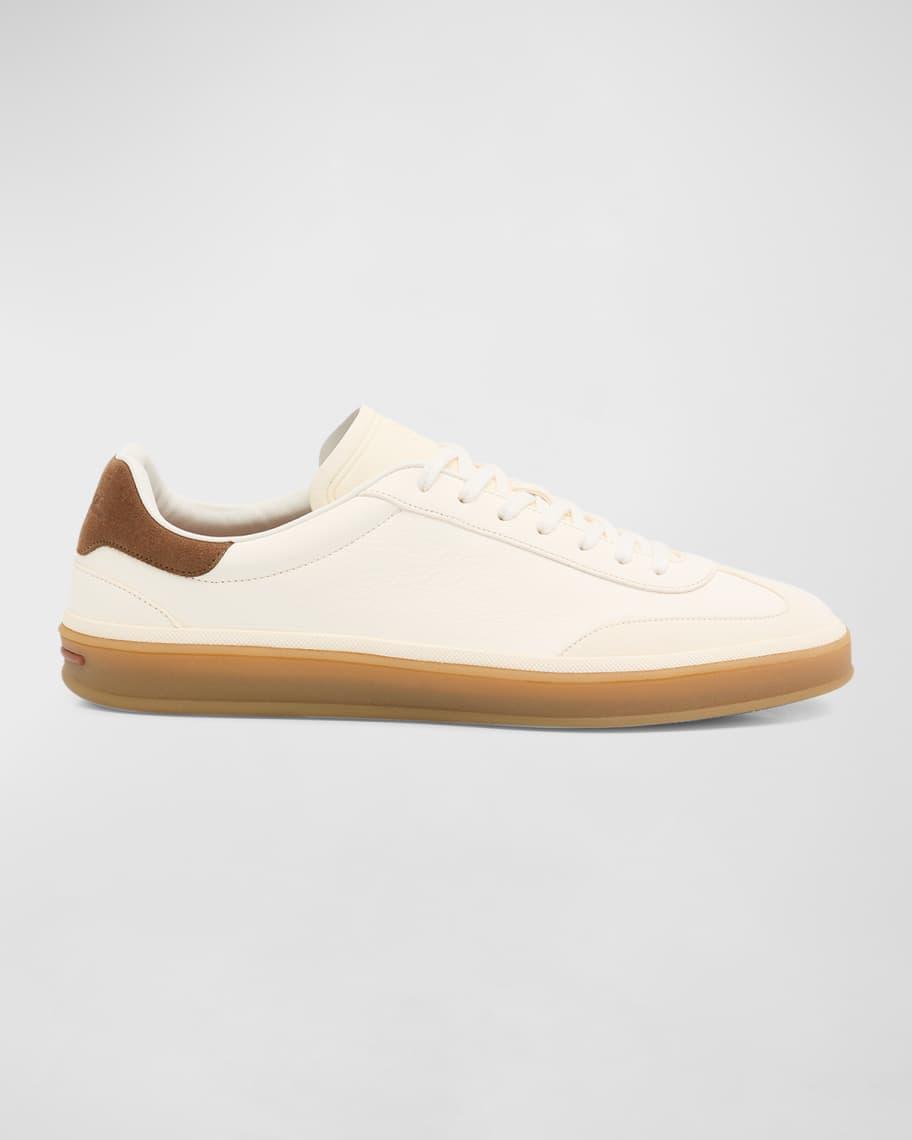 Mens Tennis Walk Leather Low-Top Sneakers Product Image