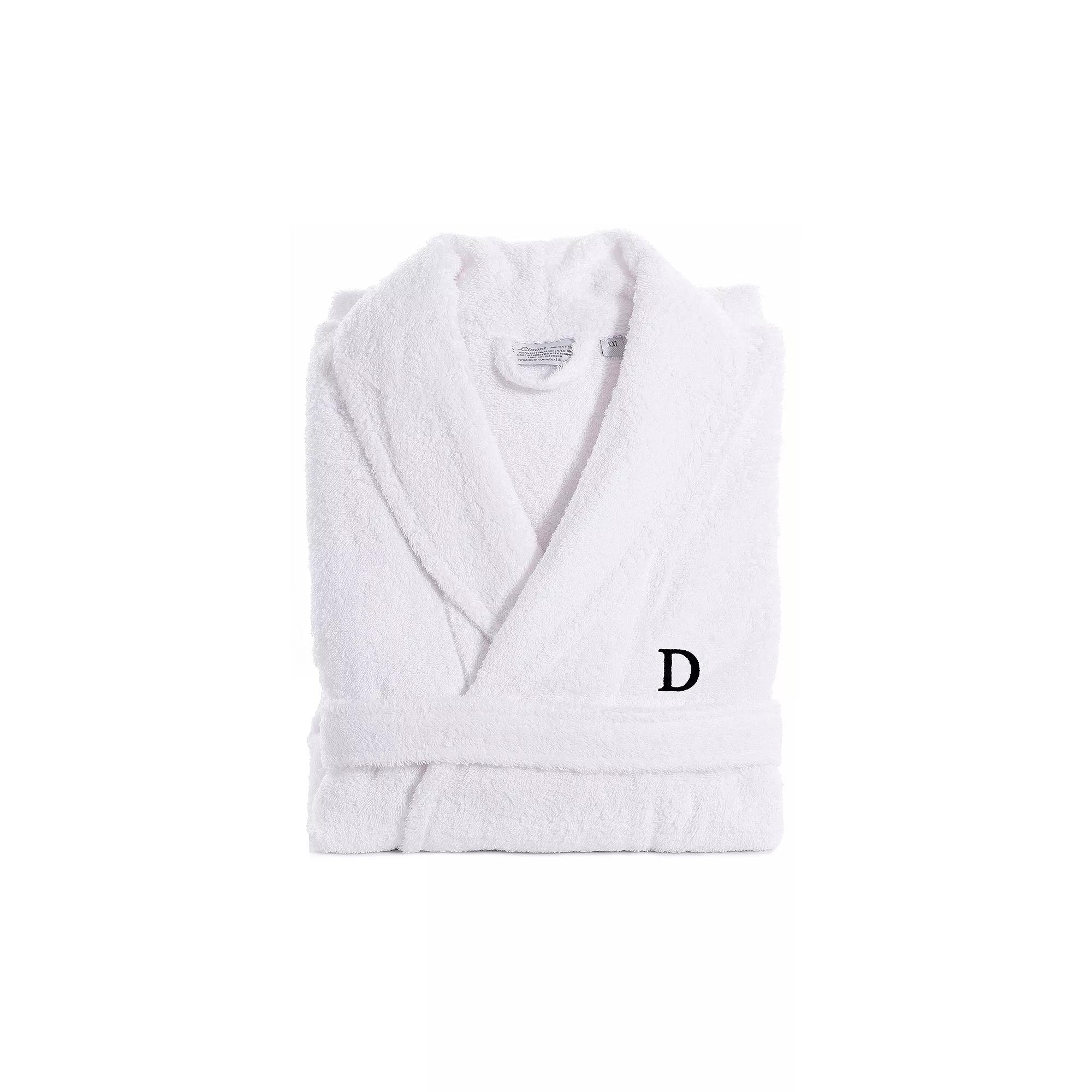 Linum Home Textiles Turkish Cotton Personalized Quick Dry Terry Bathrobe, Women's, Size: Large/XL Product Image