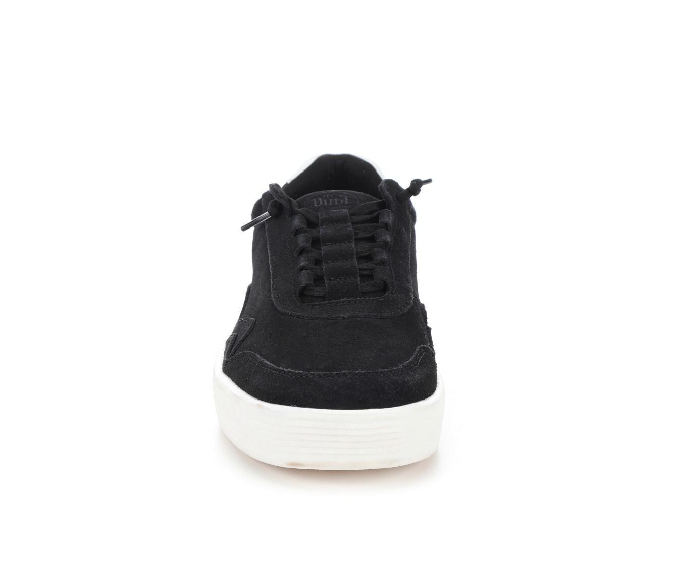 Men's HEYDUDE Hudson Suede Vintage Varsity-M Casual Shoes Product Image