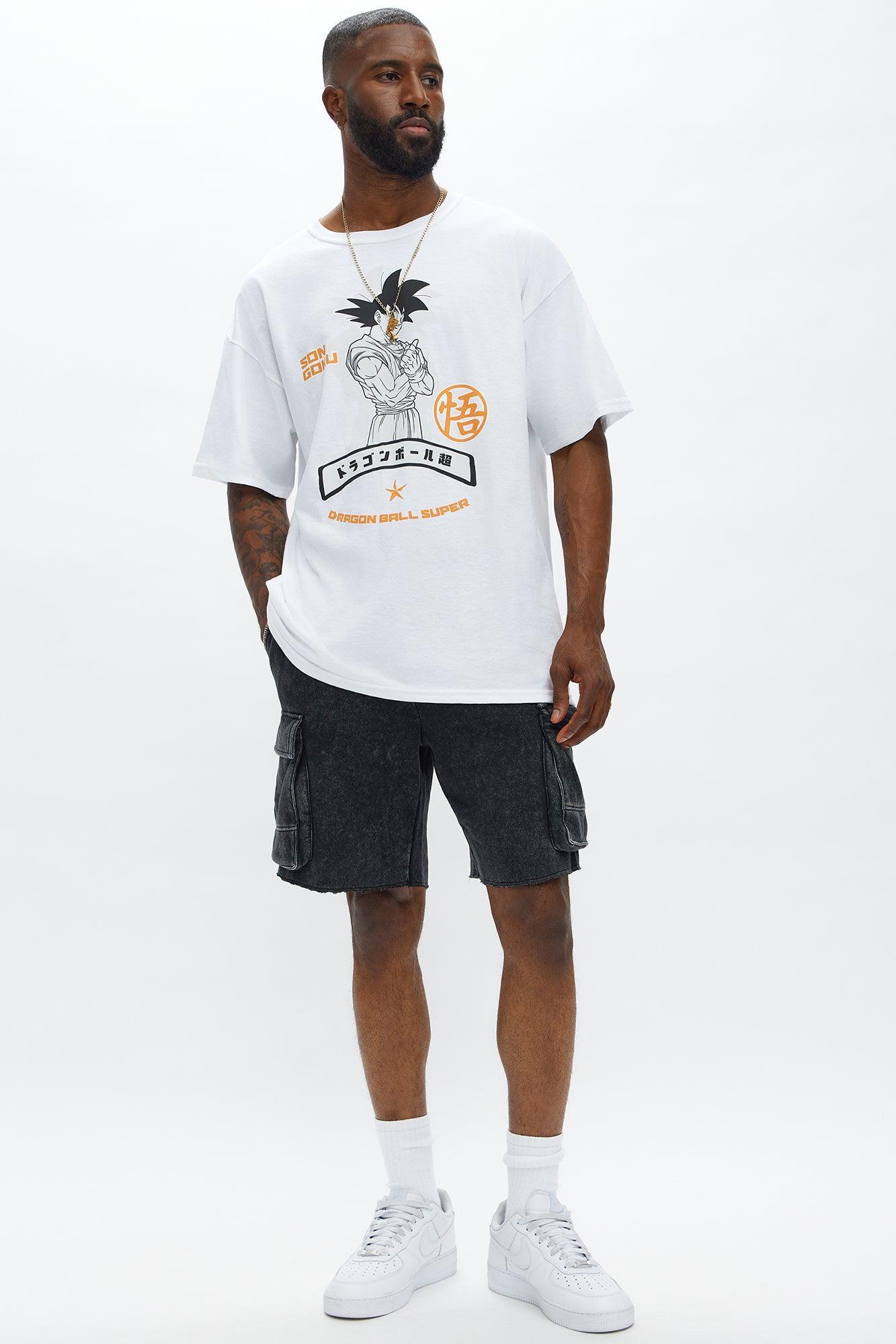 Dragon Ball Super Son Goku Short Sleeve Tee - White Product Image