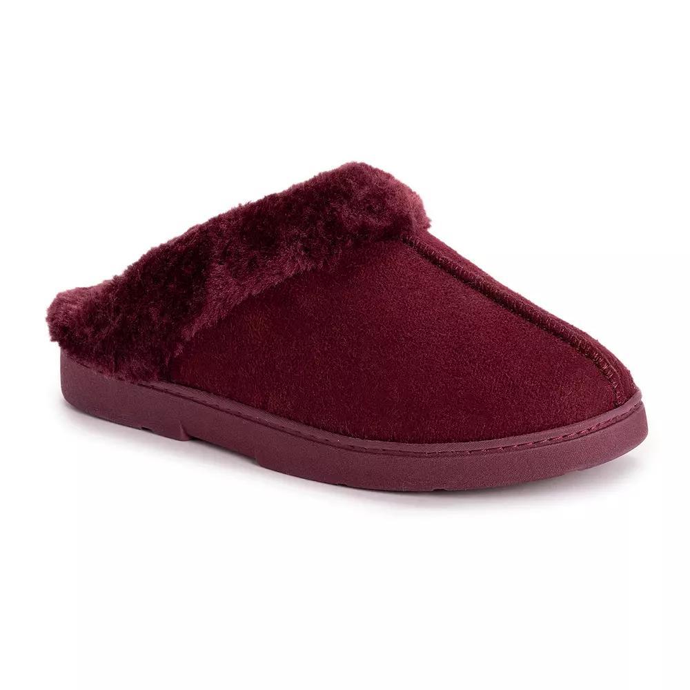 MUK LUKS Polysuede Womens Slippers Product Image