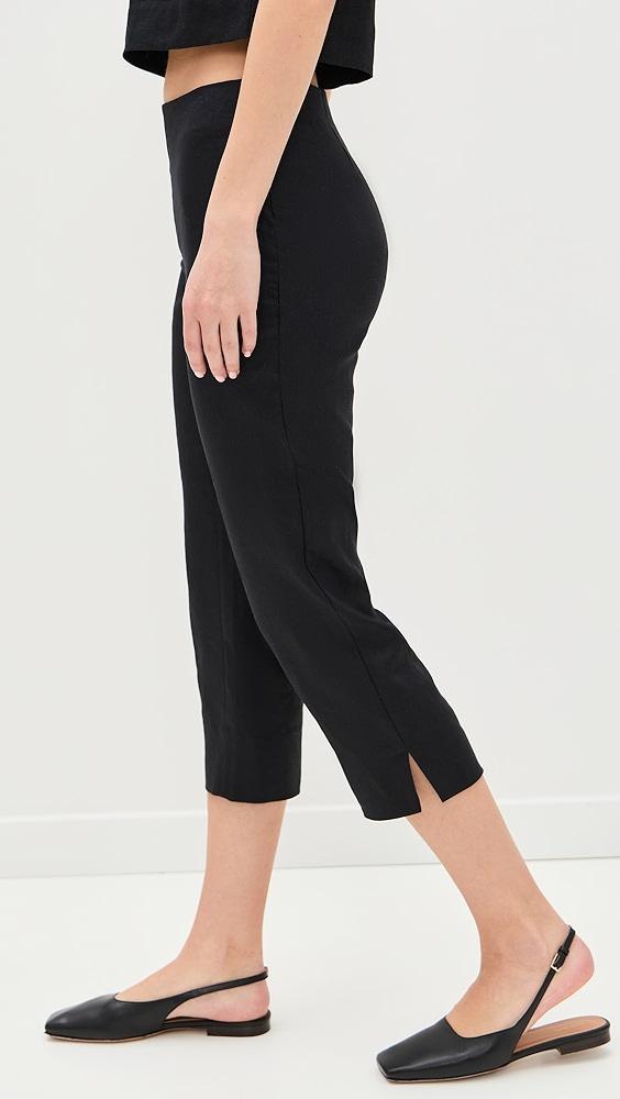 Reformation Petra Linen Pedal Pusher Pants | Shopbop Product Image