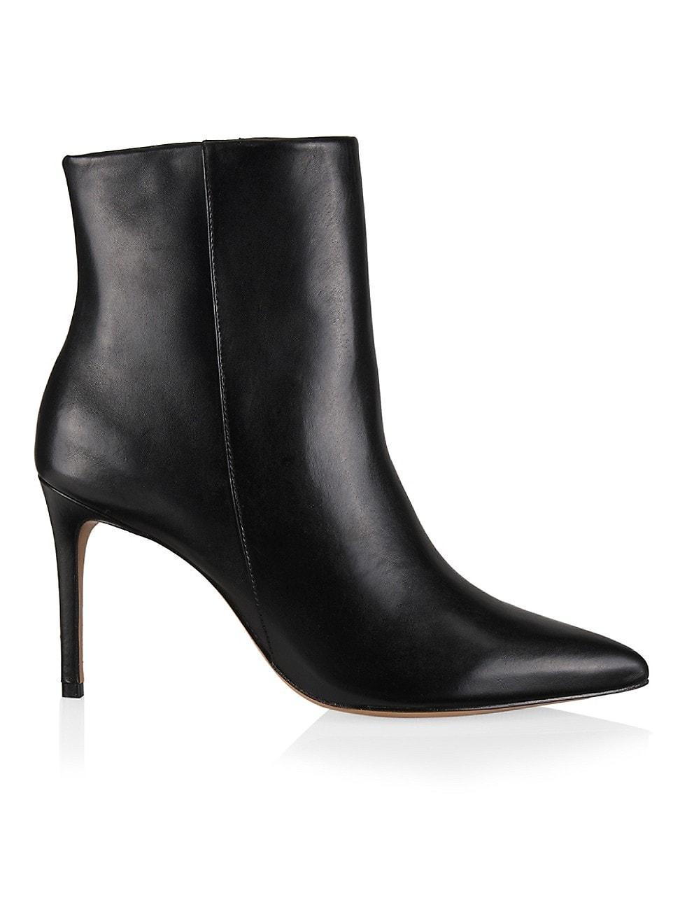 Schutz Womens Mikki Pointed Toe High Heel Booties Product Image