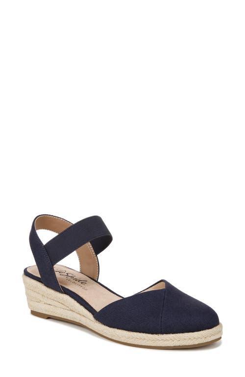 LifeStride Kimmie Women's Espadrille Wedges, Size: 10 Wide, Lux Blue Product Image