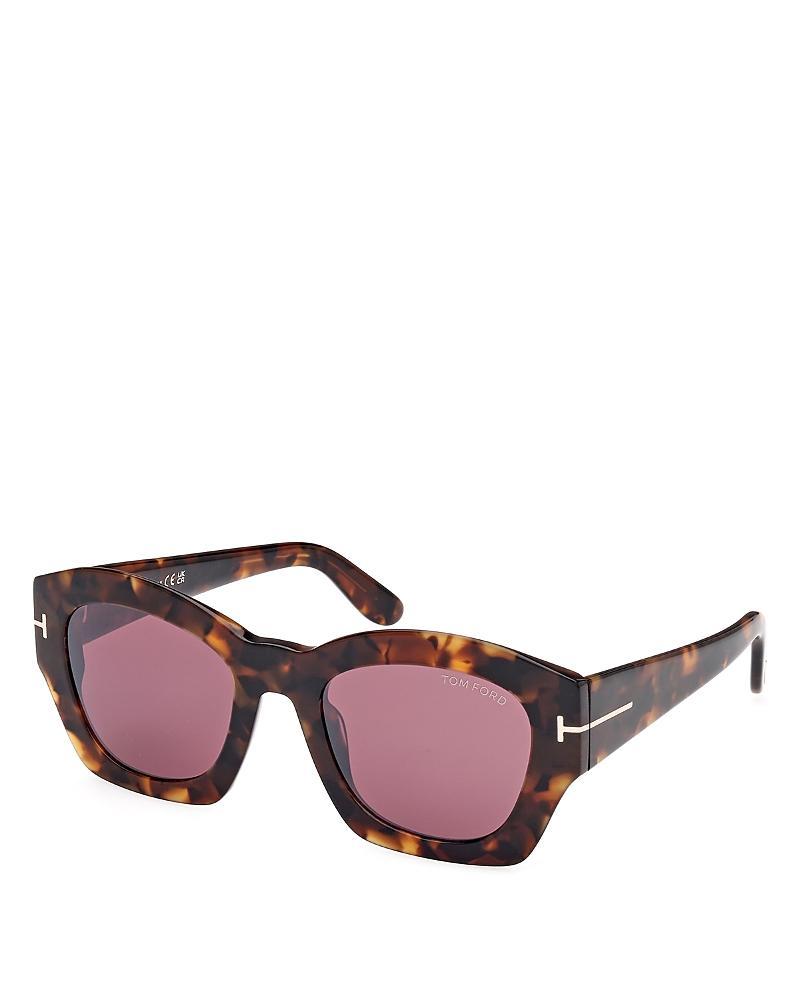 Tom Ford Geometric Sunglasses, 52mm Product Image