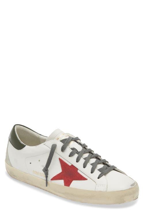 Mens Super-Star Leather Low-Top Sneakers Product Image