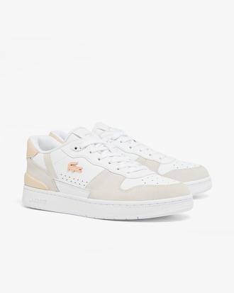 Women's T-Clip Set Leather Sneakers Product Image