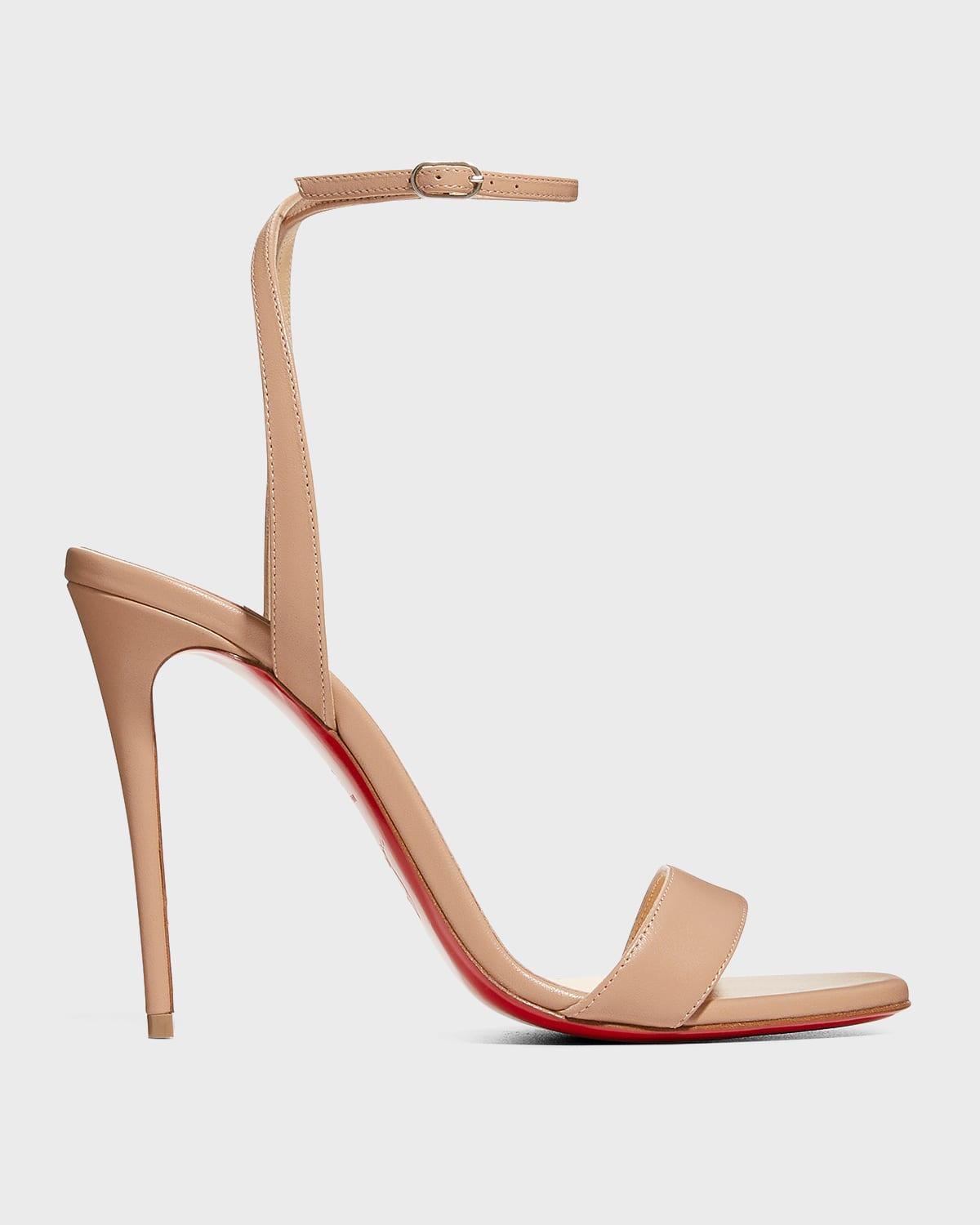 Loubigirl Ankle-Strap Red Sole Sandals Product Image